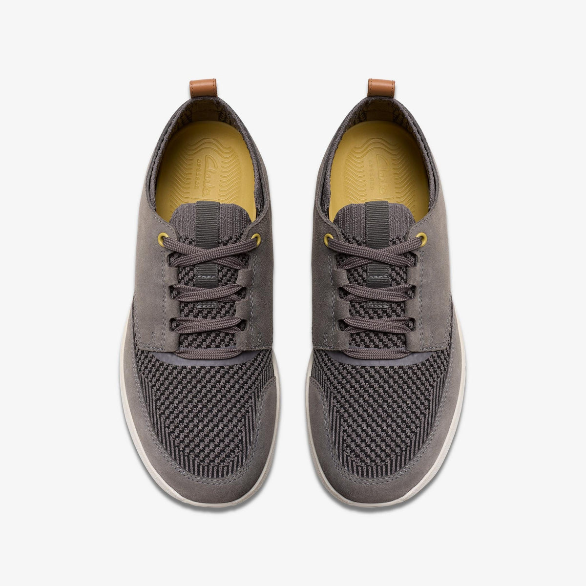Clarks Easeway Sport Men's Grey Combi 26181629 — top view