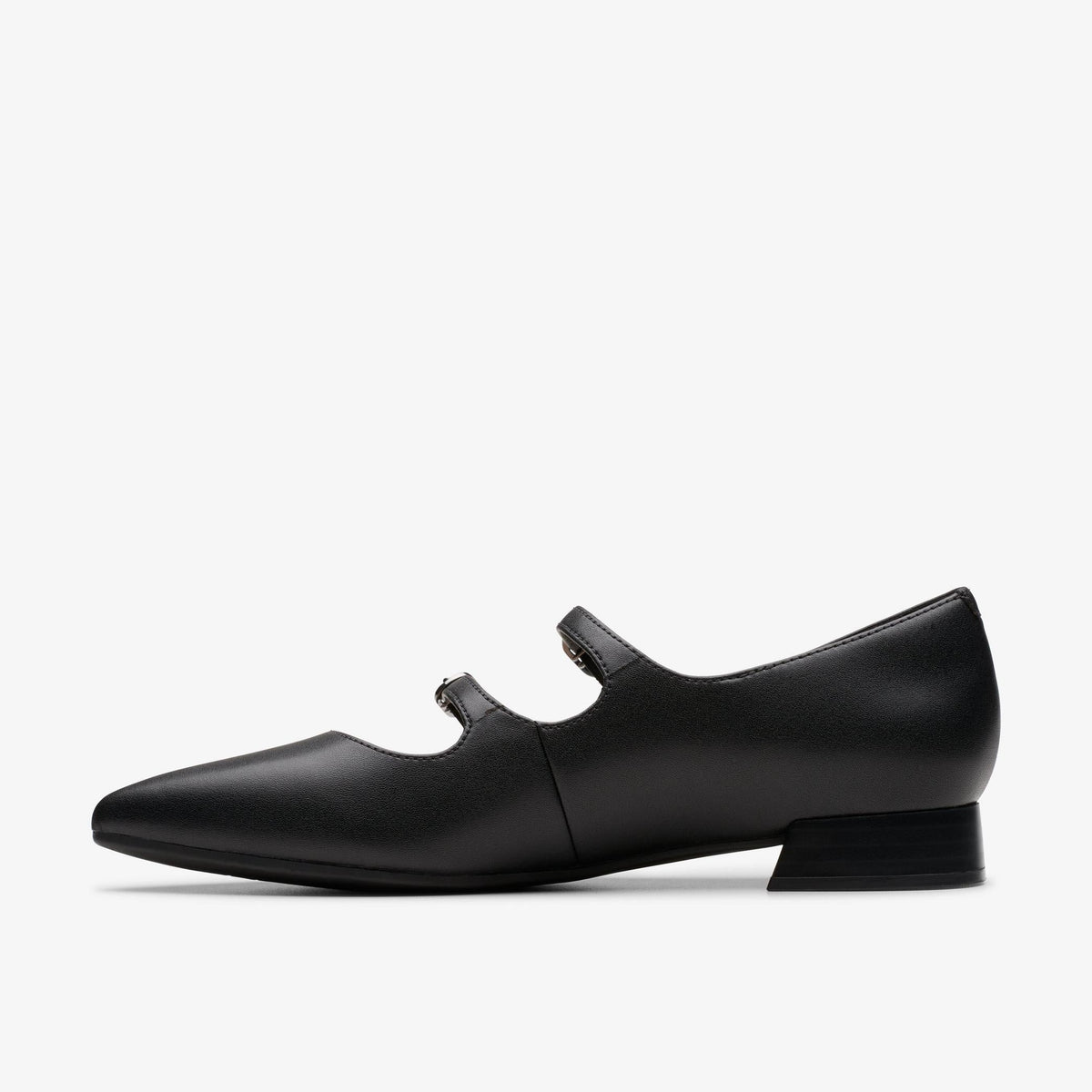 Clarks Natalyn Lane Women's Black Leather 26181929 — side view