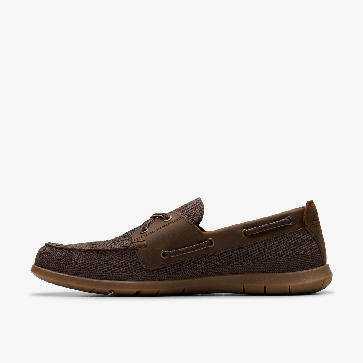 Clarks Flexway Tie Men's Beeswax 26181977 — side view