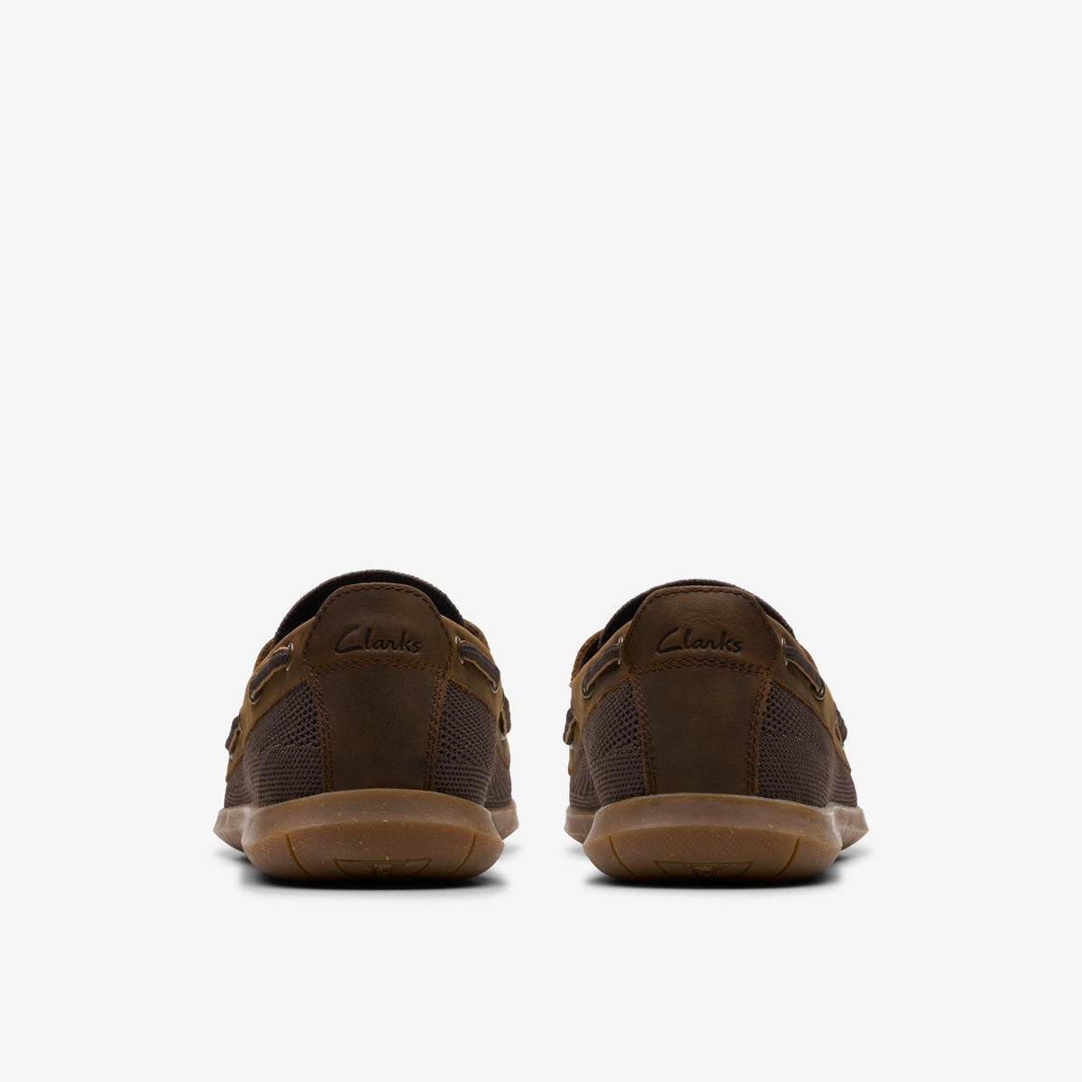 Clarks Flexway Tie Men's Beeswax 26181977 — detail view