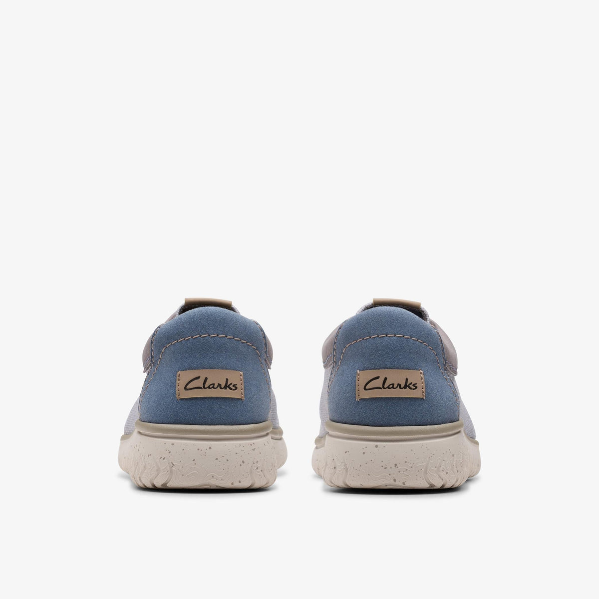 Clarks Relaxlite Lace Men's Light Grey Textile 26181995 — detail view