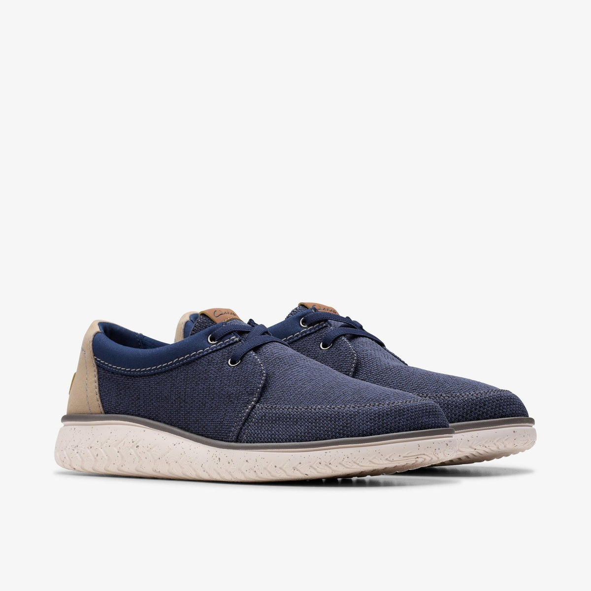 Clarks Relaxlite Lace Men's Navy Combi 26181996 — sole view