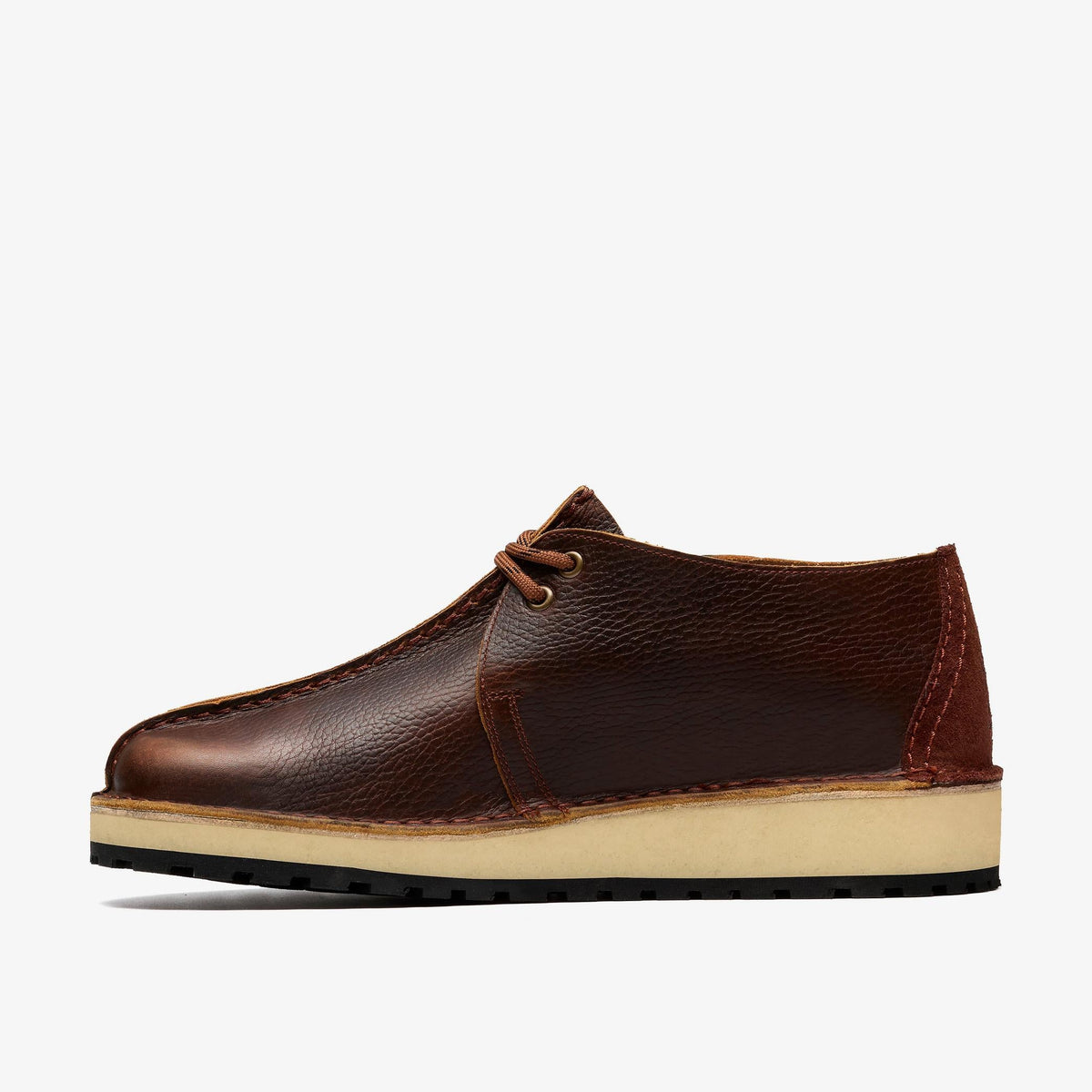 Clarks Originals Trek Scout Men's Nut Brown Leather 26182502 — side view