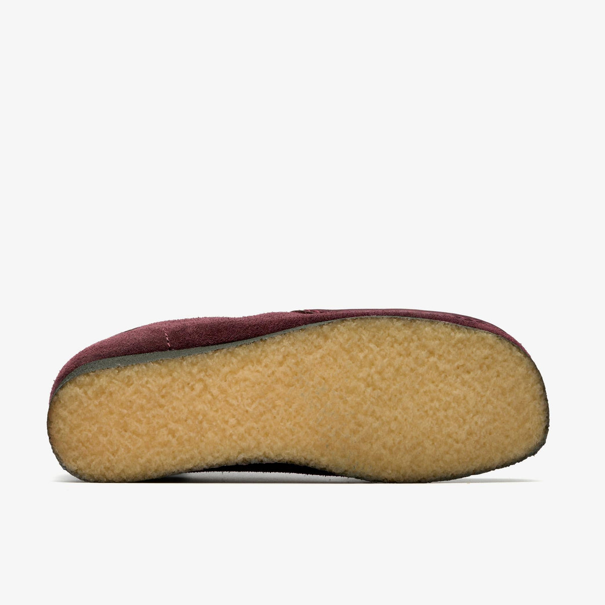 Clarks Originals Wallabee Boot Men's Purple Grape Suede 26182751 — rear view