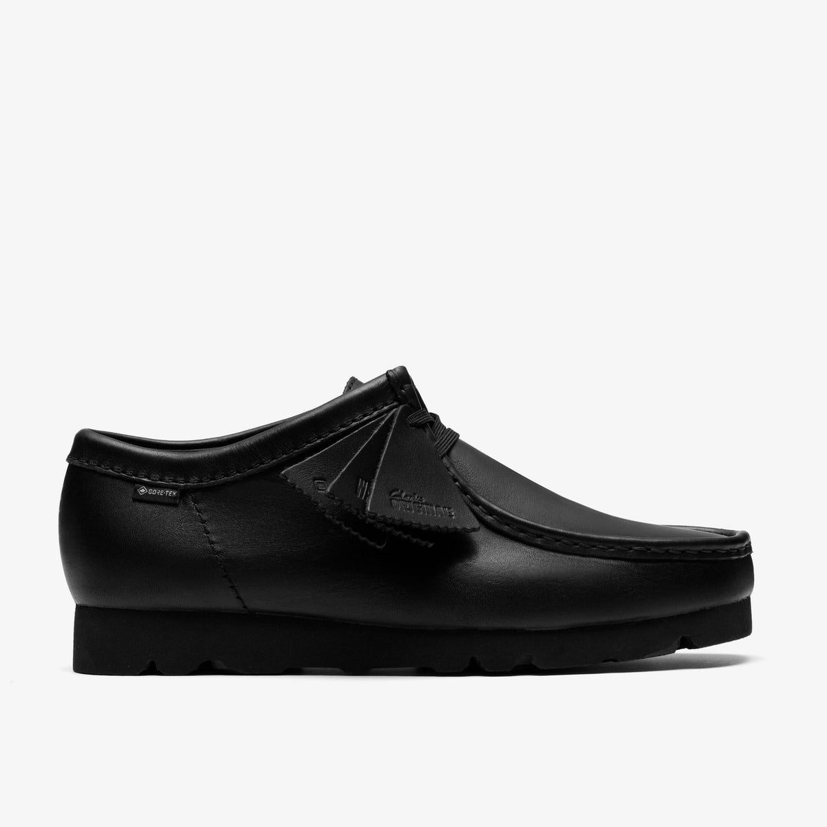 Clarks Originals Wallabee GTX Men's Black/Black Leather 26183074