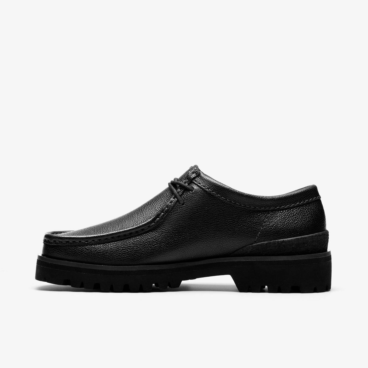 Clarks Walla Yukoner Men's Blk Scotch Grain 26183313 — side view