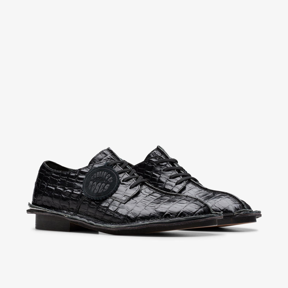 Clarks Originals x Martine Rose Derby Women's Black Leather 26183325 — sole view