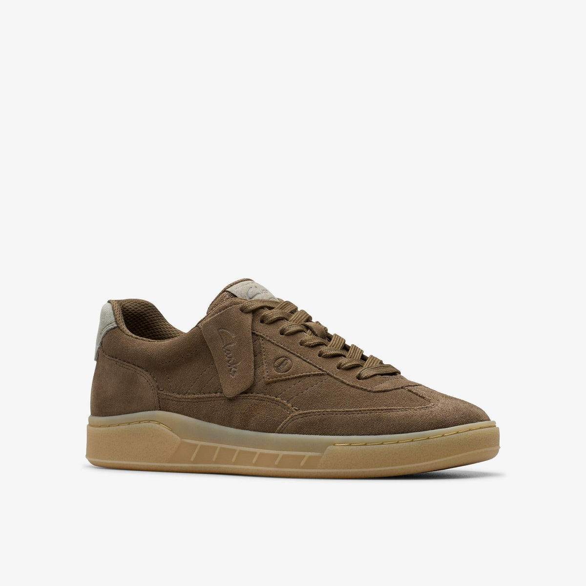 Clarks Craft Rally Ace Men's Khaki Combi 26183361 — sole view