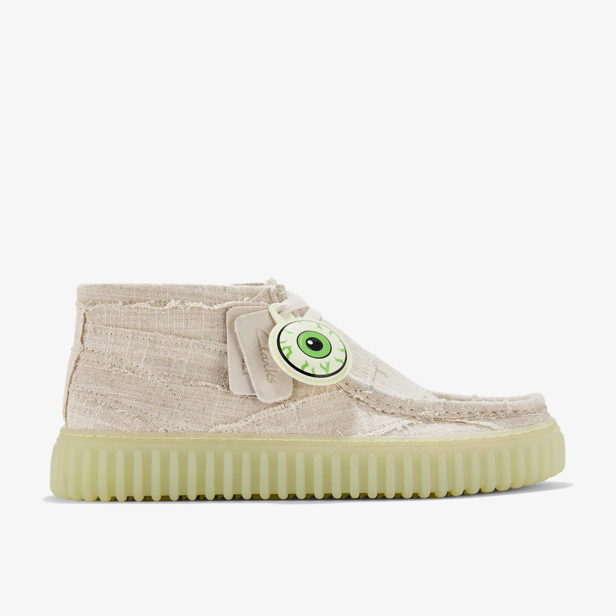 Clarks Torhill Hallow Men's Off White Textile 26183421