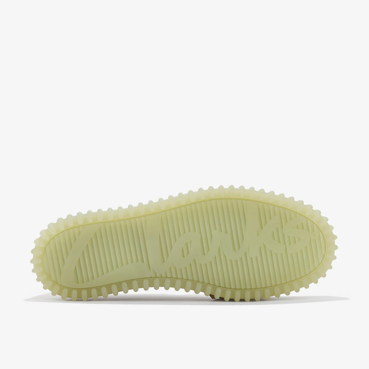 Clarks Torhill Hallow Men's Off White Textile 26183421 — rear view