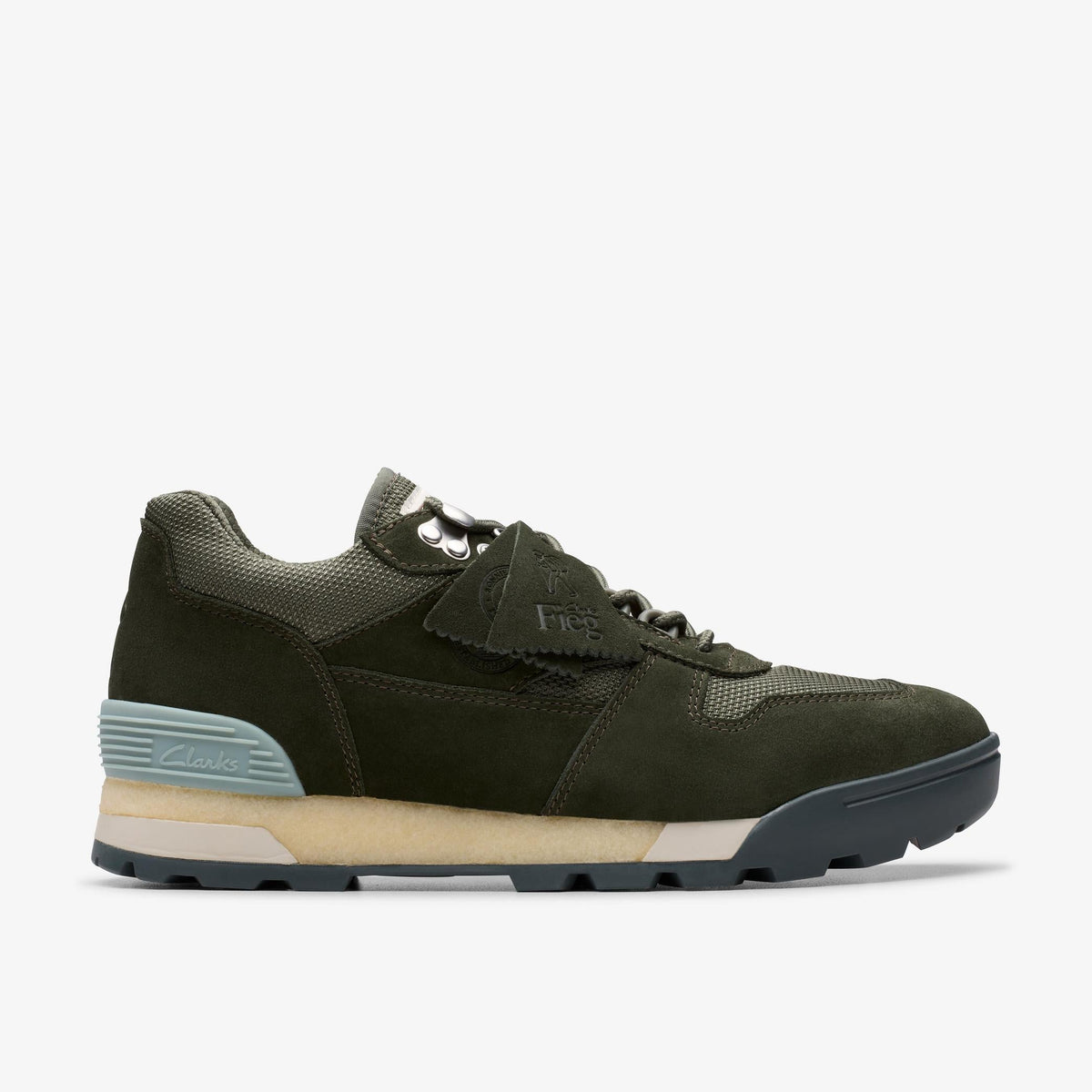 Clarks Originals x Ronnie Fieg 8th Street Laddow Men's Dark Olive Combi 26183708