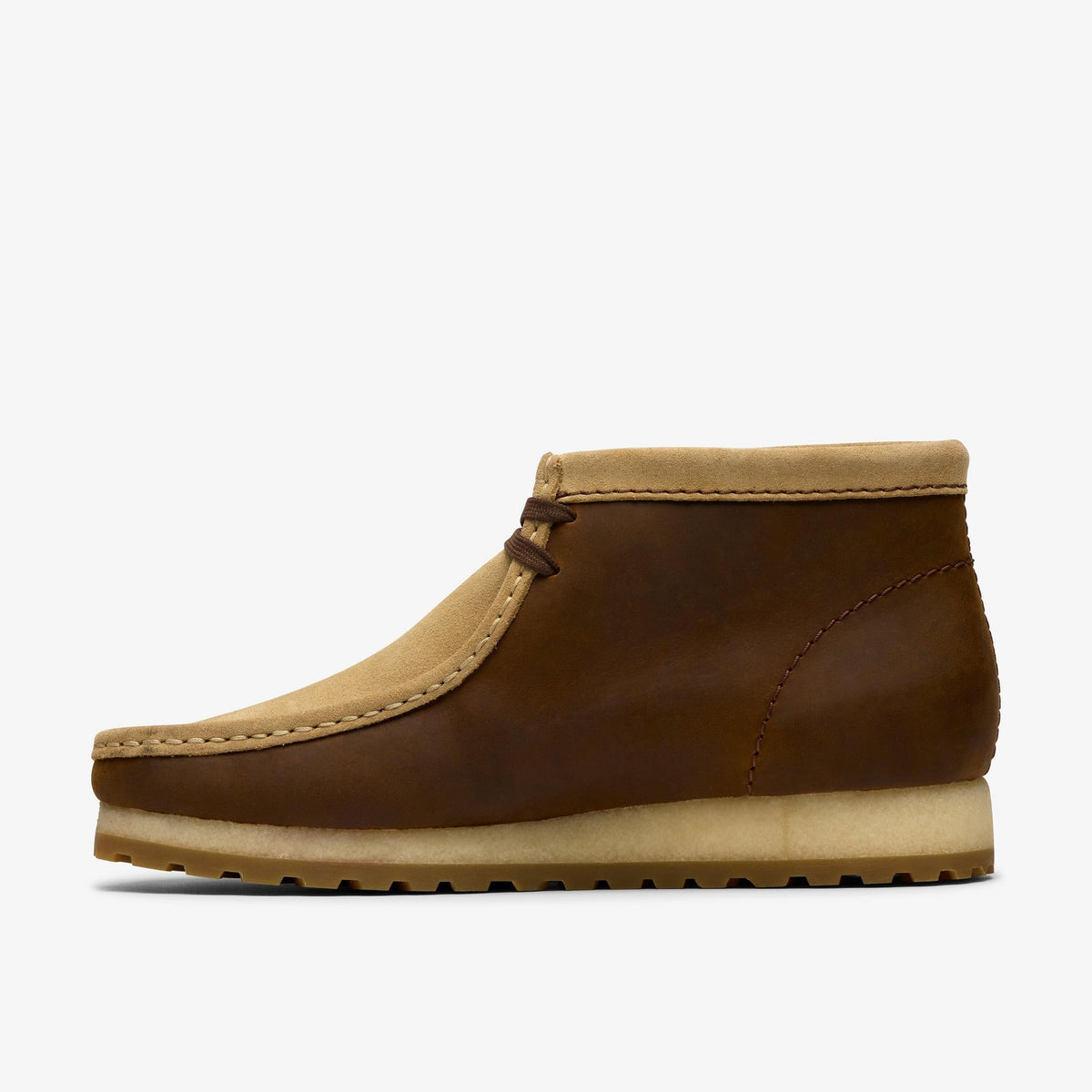 Clarks Walla Boot Rb Men's Beeswax Combination 26183755 — side view