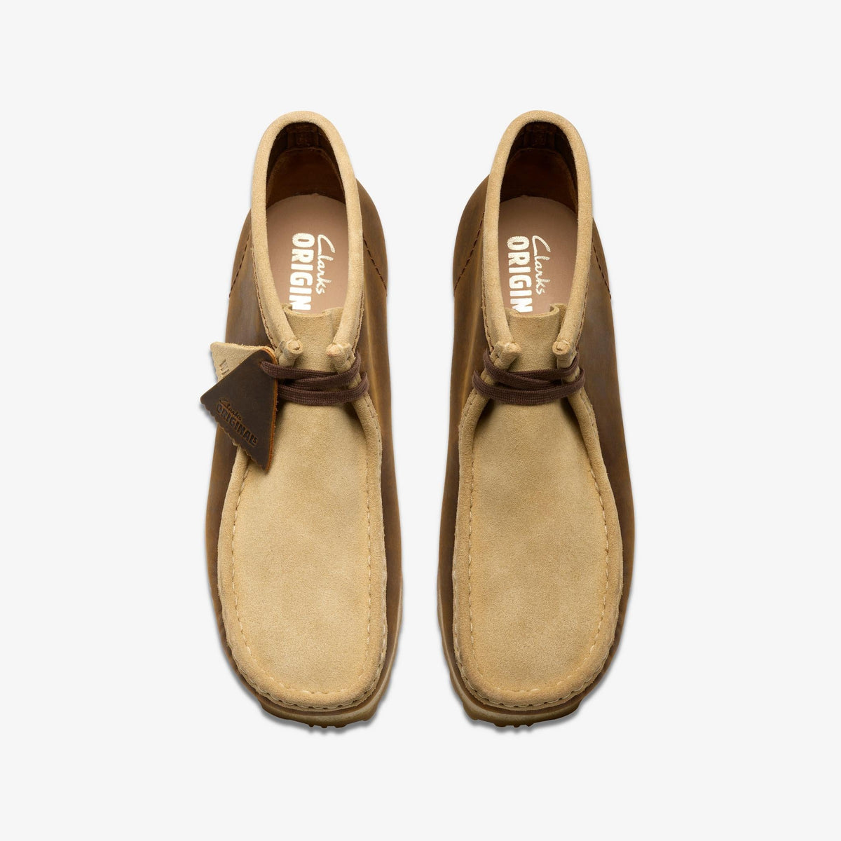 Clarks Walla Boot Rb Men's Beeswax Combination 26183755 — top view
