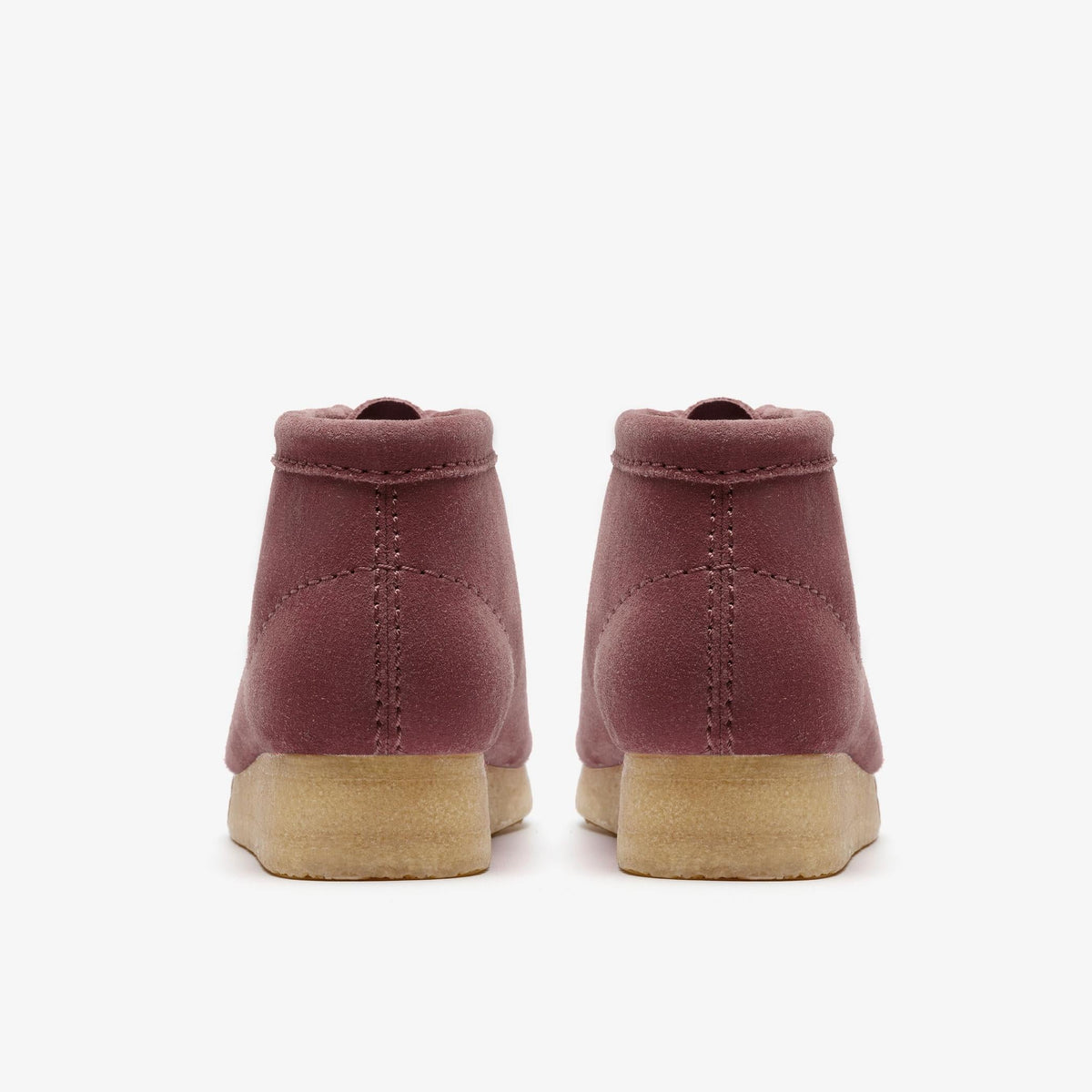 Clarks Originals Wallabee Boot Women's Rose Brown Suede 26183773 — detail view