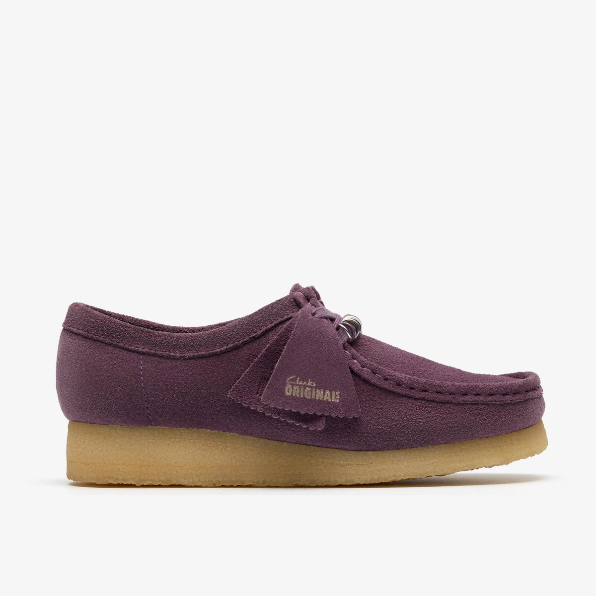 Clarks Originals Wallabee Women's Plum Suede 26183775