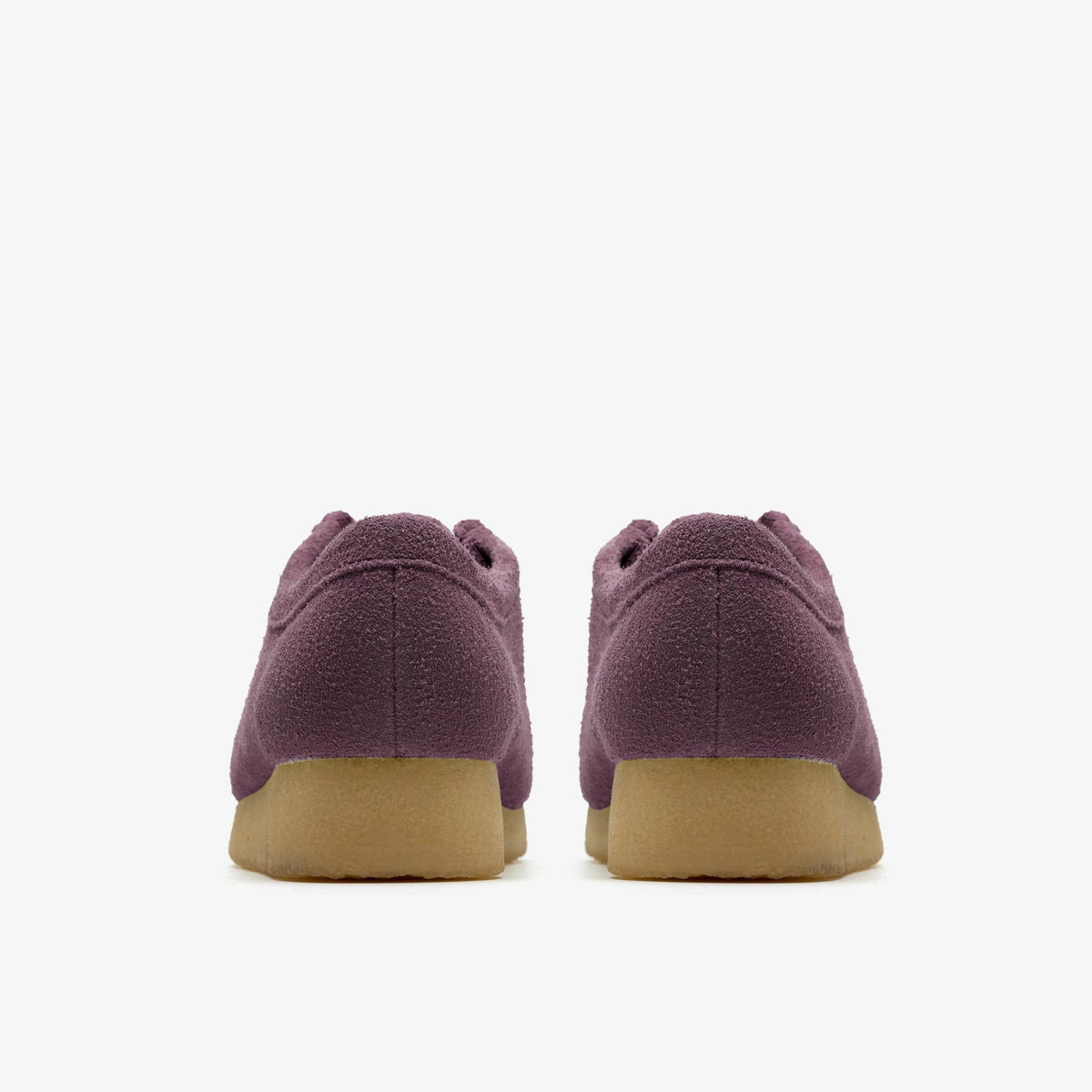 Clarks Originals Wallabee Women's Plum Suede 26183775 — detail view