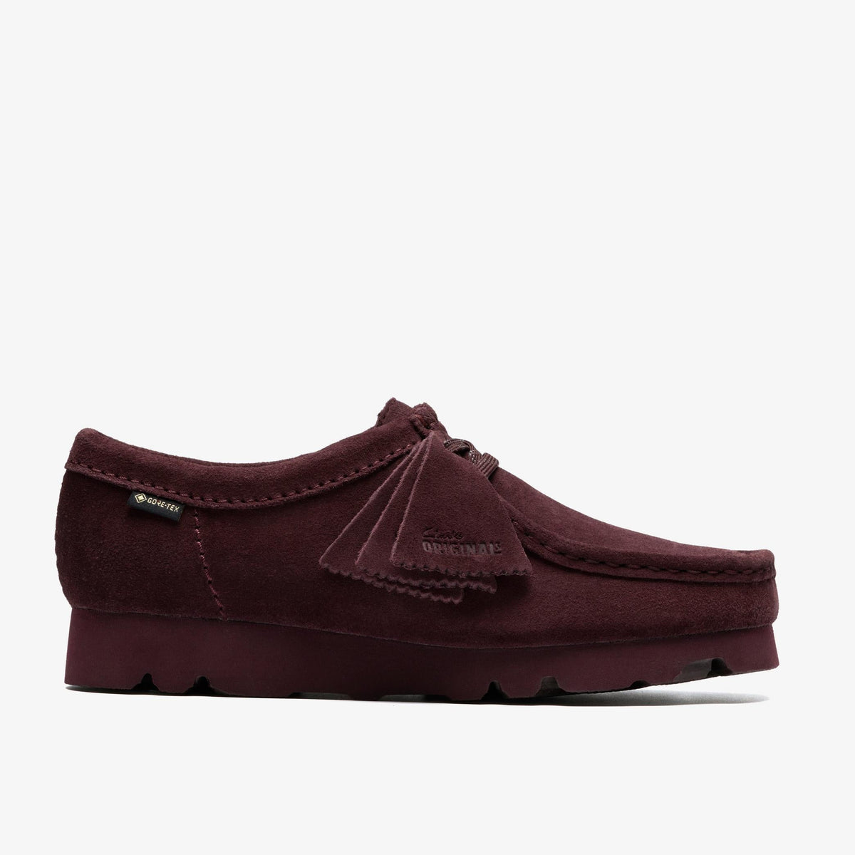 Clarks Originals Wallabee GTX Women's Purple Grape Suede 26183812