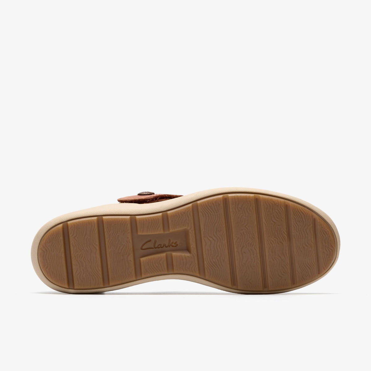 Clarks Bryianne Janey Women's Tan Leather 26184088 — rear view