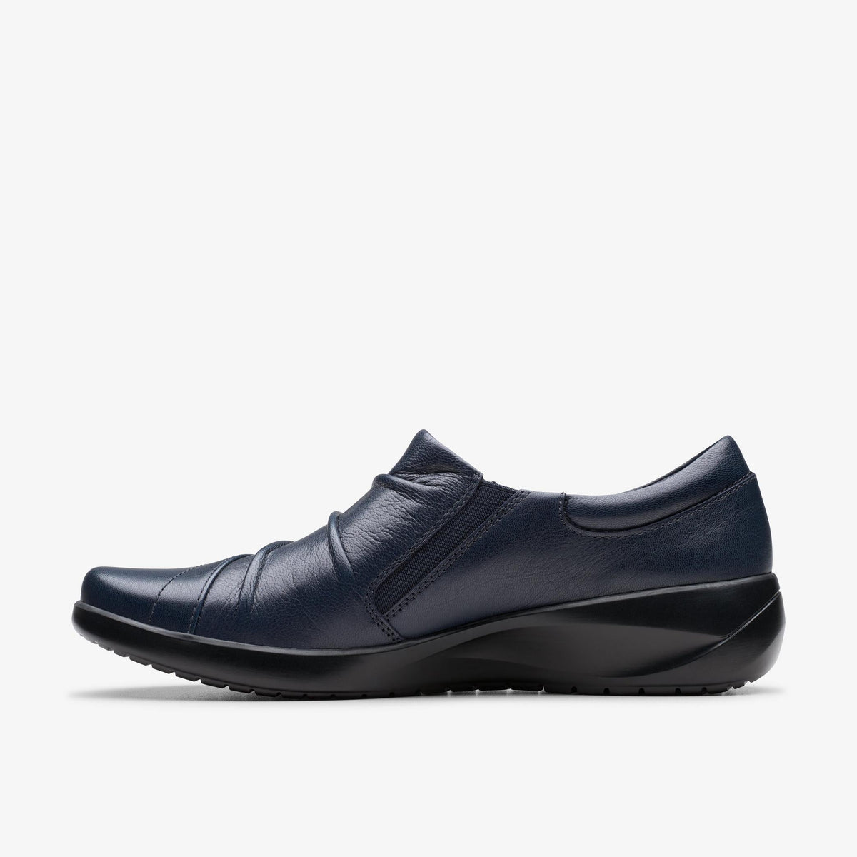 Clarks Kaetlyn Mila Women's Blue Leather 26184139 — side view