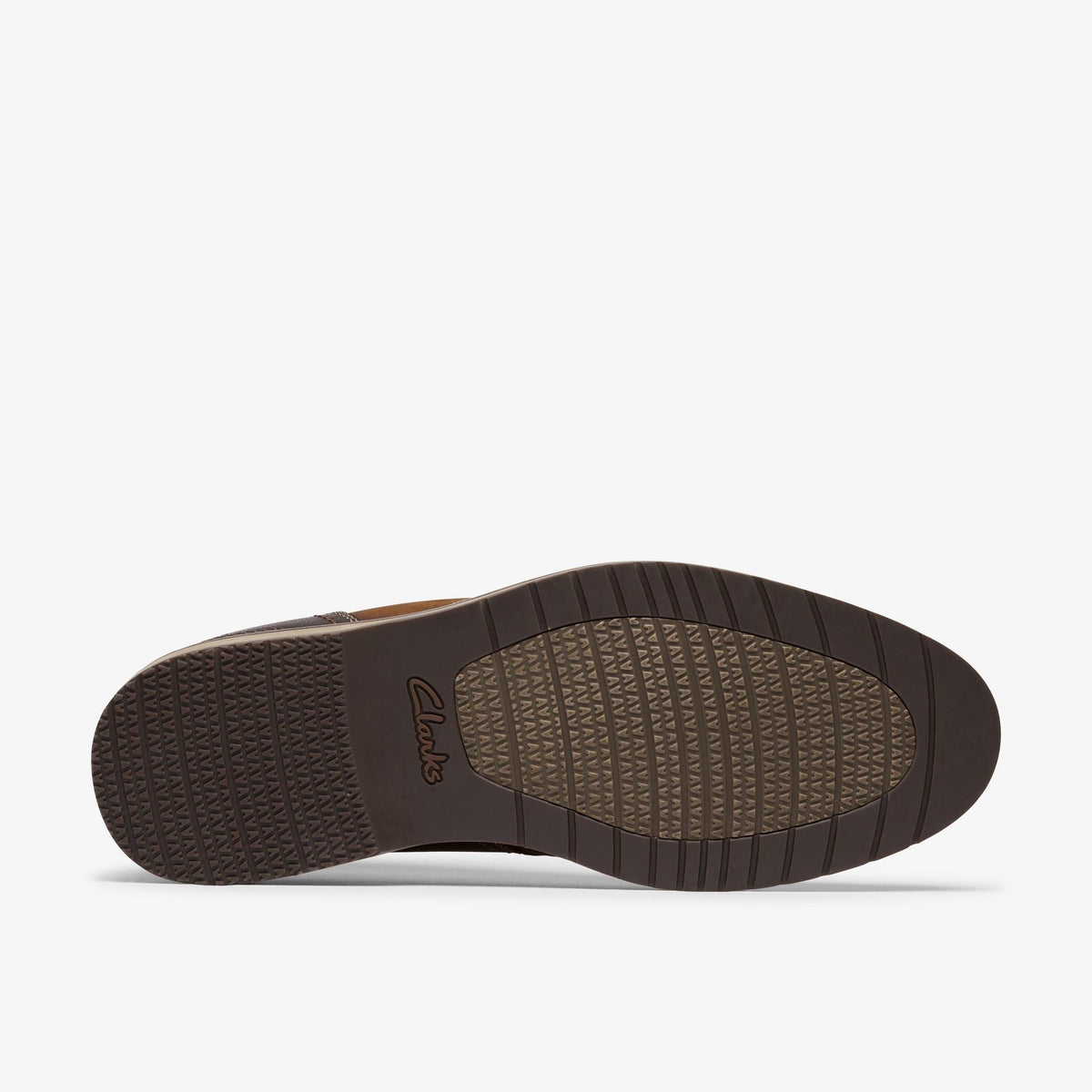 Clarks Monahan Chukka Men's Beeswax Leather 26184407 — rear view