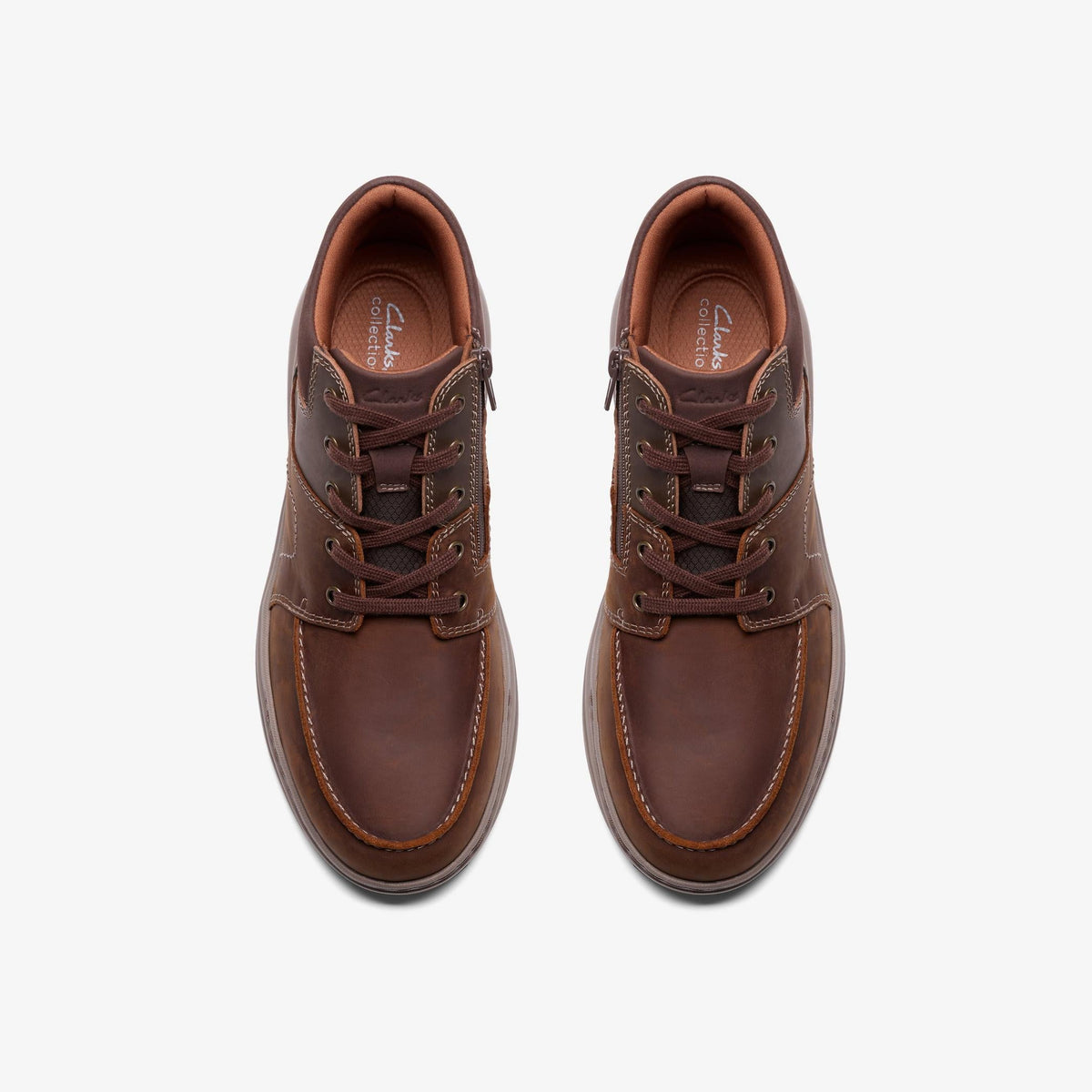 Clarks Ref Art Men's Brown 26184705 — top view