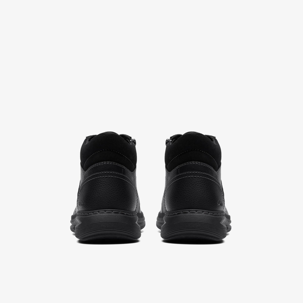 Clarks Craft Well Mid Men's Black Tumbled Leather 26184706 — detail view