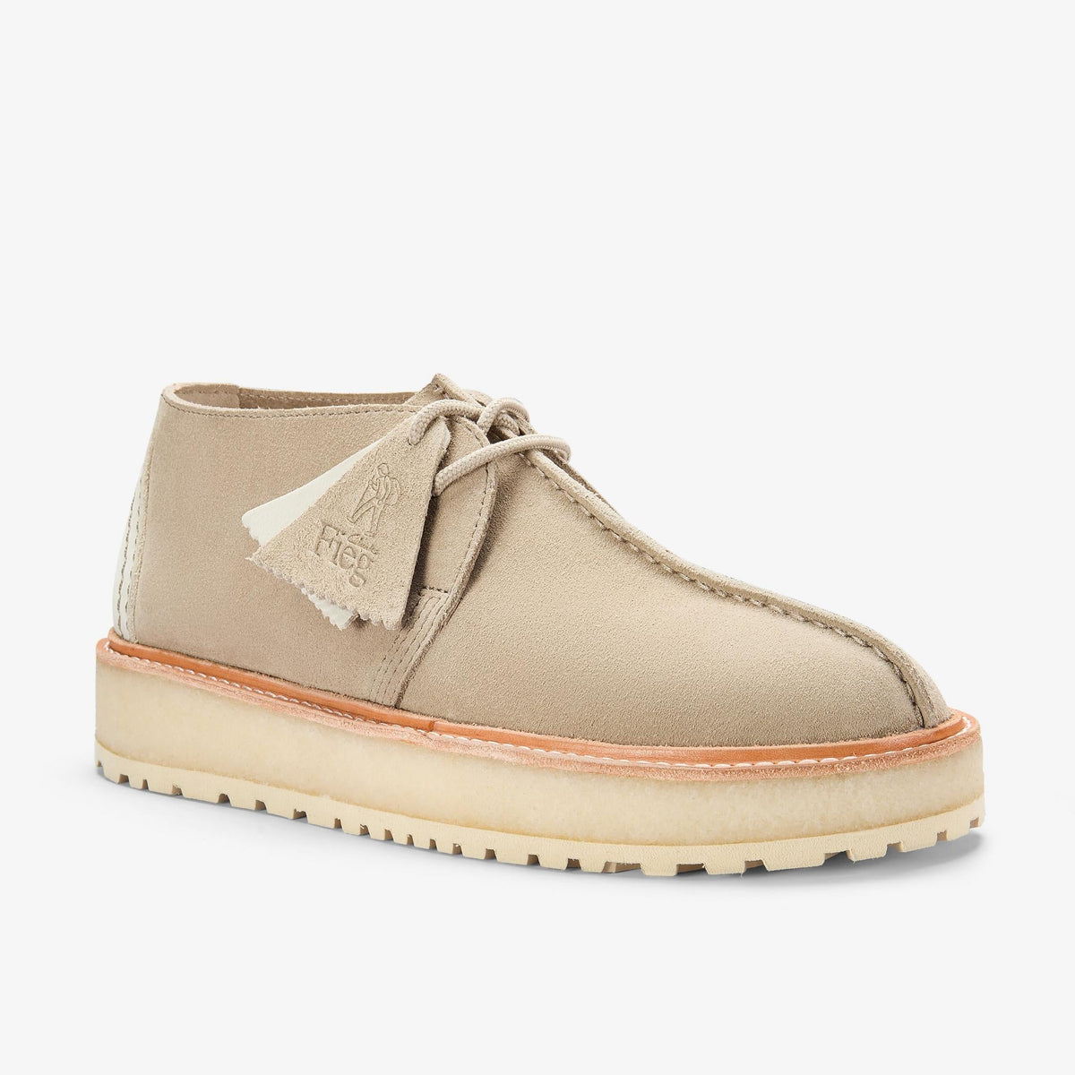 Clarks Originals Trek King Men's Sand Suede 26186484 — detail view