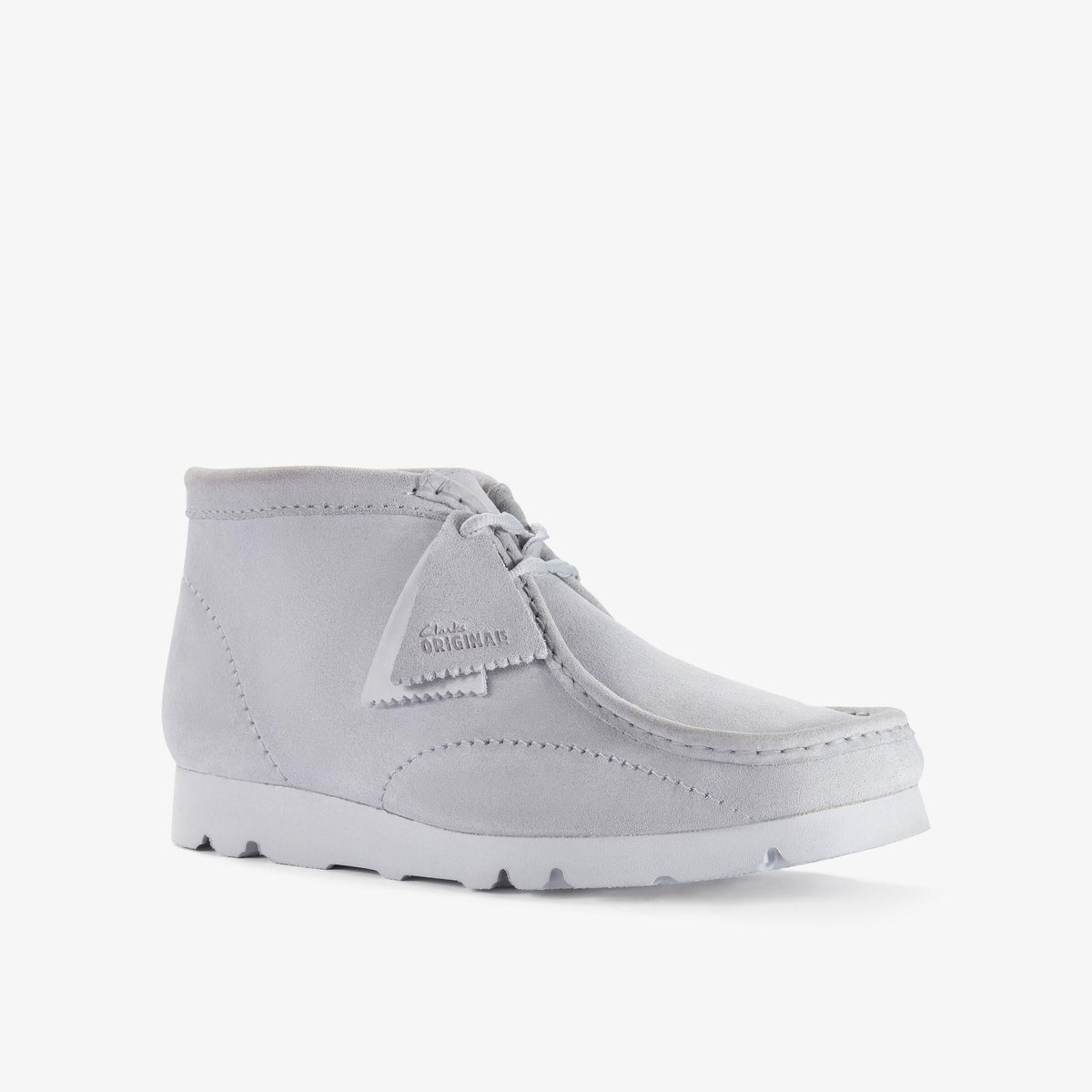 Clarks Originals Wallabee Boot Paf Men's Grey/Blue 26186607 — sole view