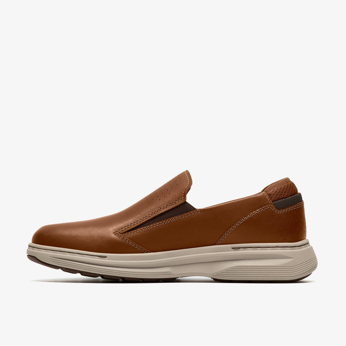 Clarks Craft Well Free Men's Tan Leather 26187551 — side view