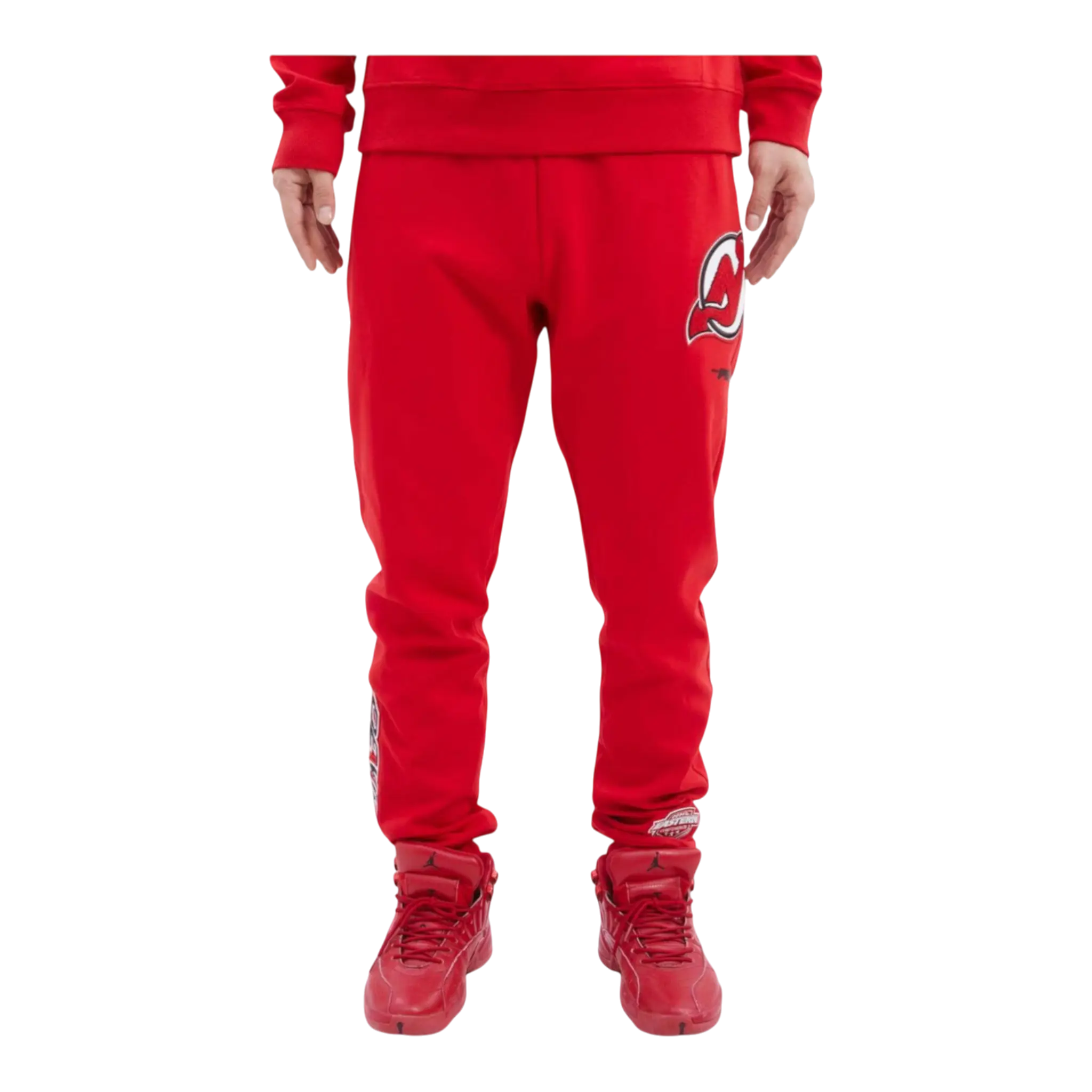 Pro Standard NHL New Jersey Devils Classic Men's Jogger Pants — Red