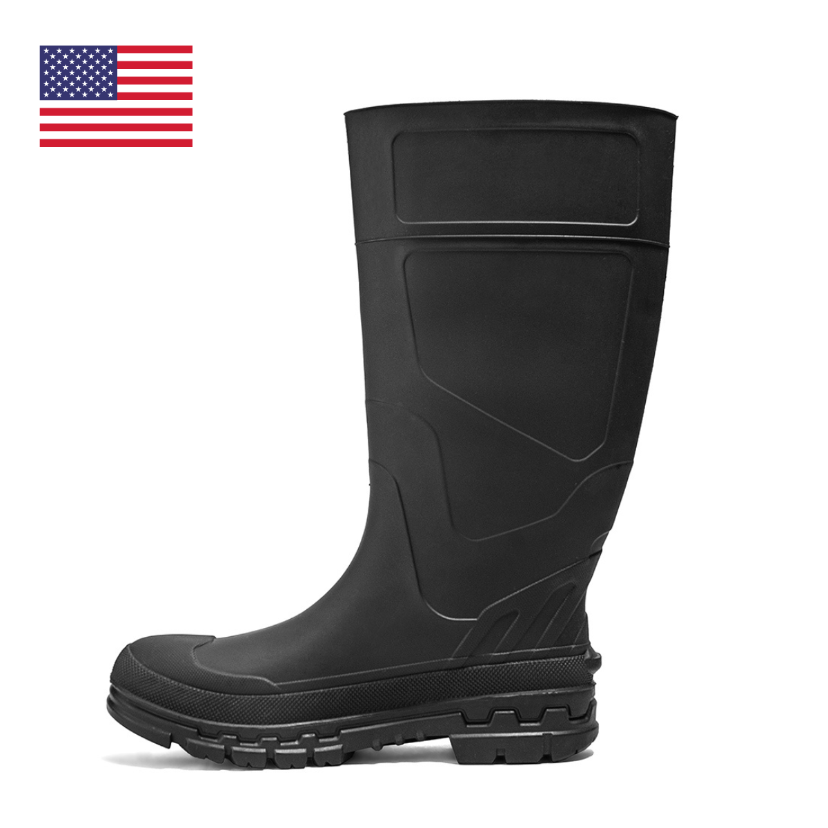 Kickaxe Regrind 15" Eco-Friendly Waterproof Rubber Boot – product view 2