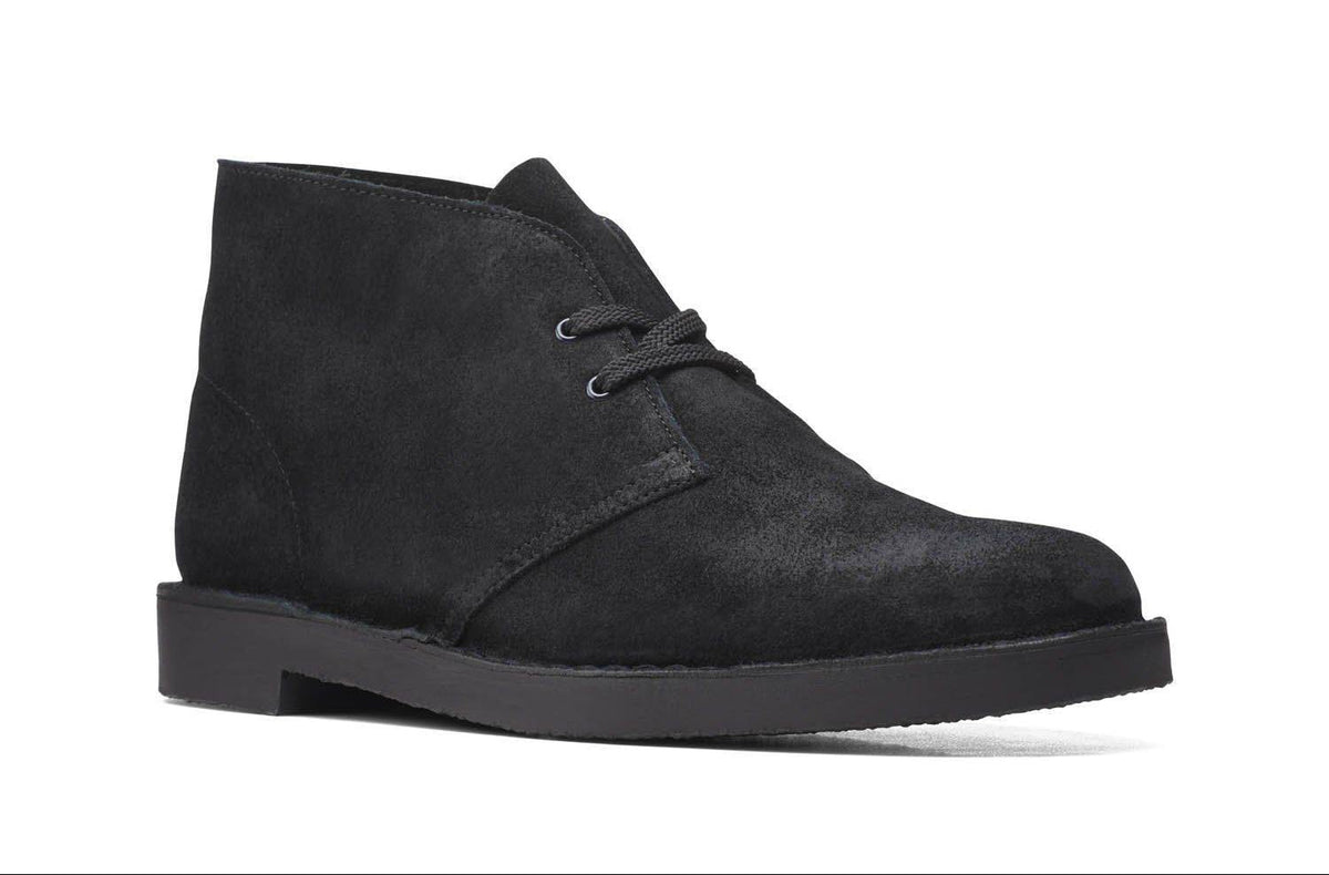 Clarks Originals Bushacre 3 Men's Black Suede 26153527 — product view 1