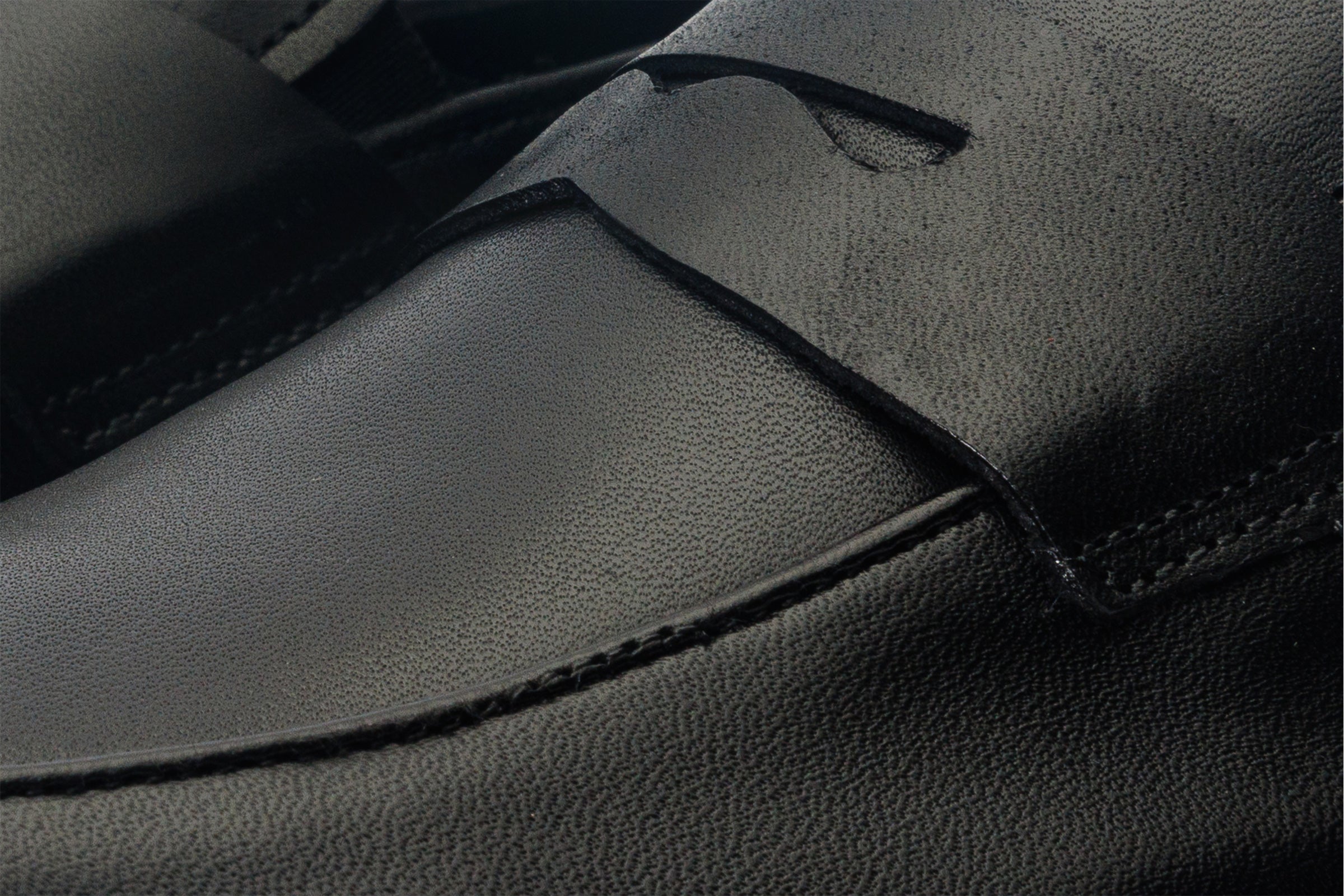 The Marinka Black Leather Shoe Penny Loafer Men Shoe