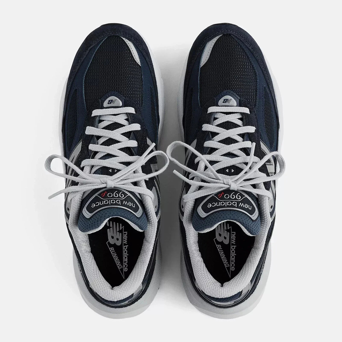 New Balance Made in USA 990v6 Men's Sneakers — Navy Suede Low-Top