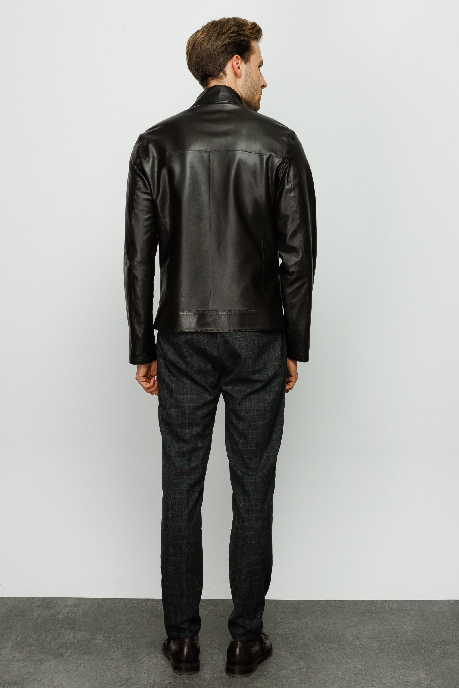 The Del Rio Leather Black Men Jacket