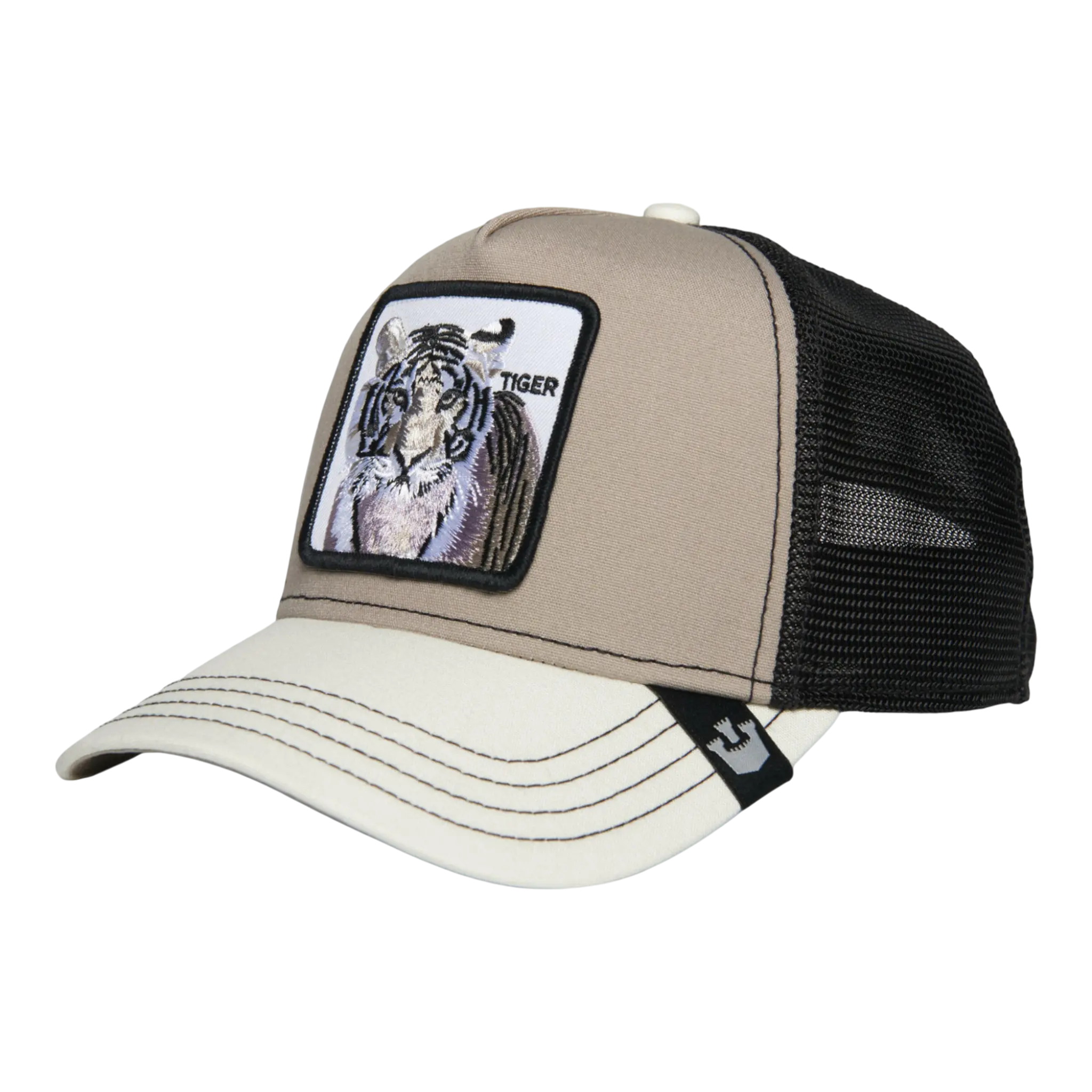 Goorin Bros MVP Stripes Women Trucker Hat Grey