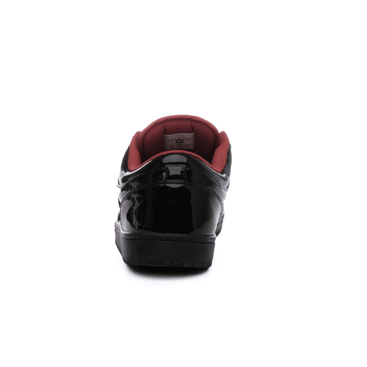 Air Maccabees Low Top (Black) Israel Star of David Leather Sneakers with Magen David – product view 3