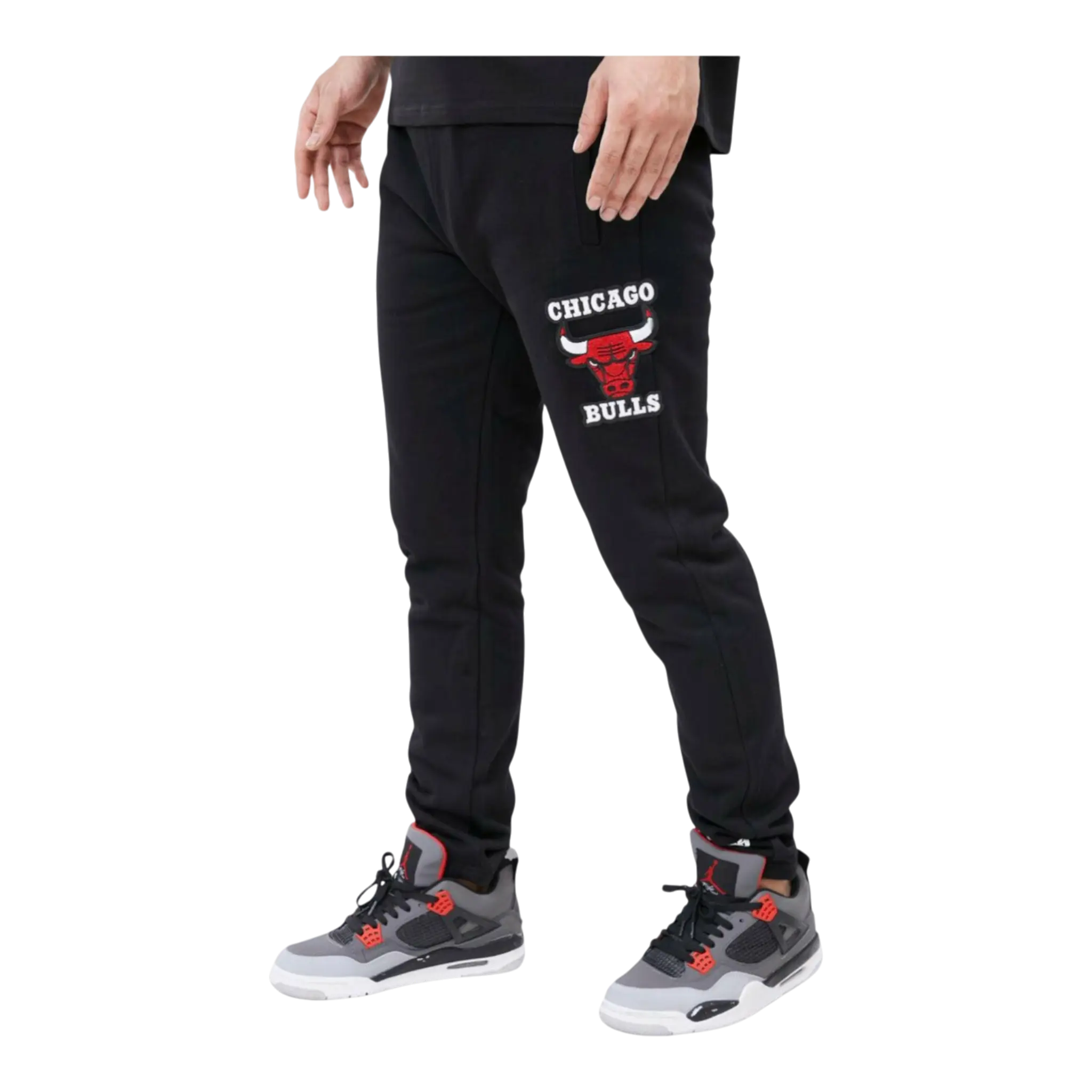 Pro Standard NBA Chicago Bulls Retro Classic Men's Sweatpants — Black