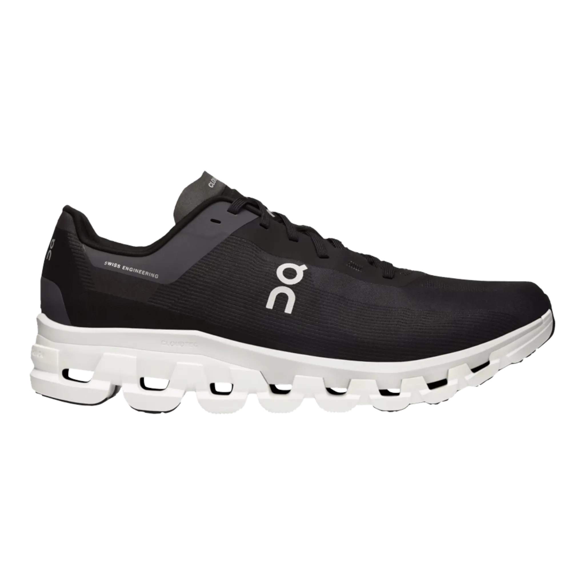 ON Cloudflow 4 Men's Sneakers — Black White