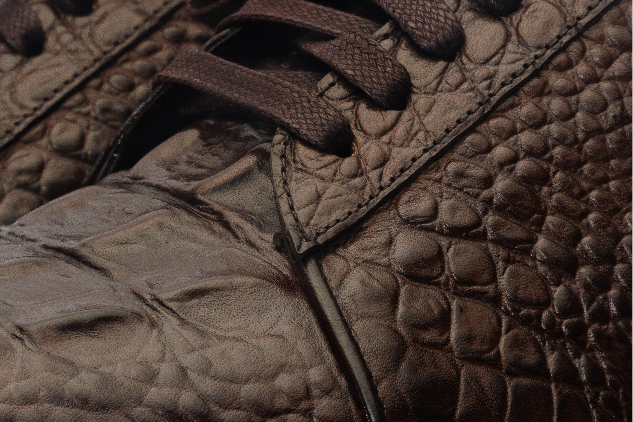 The Bomba Brown Leather Men Sneaker