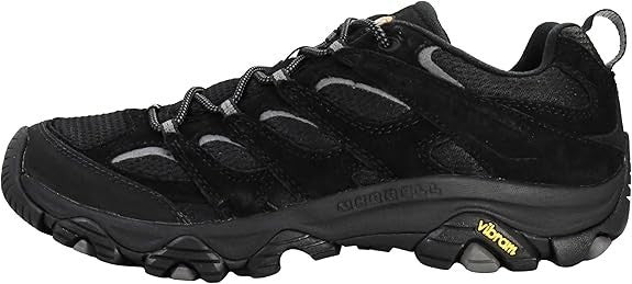 Merrell Moab 3 Non Slip Men's Work Shoes — Black