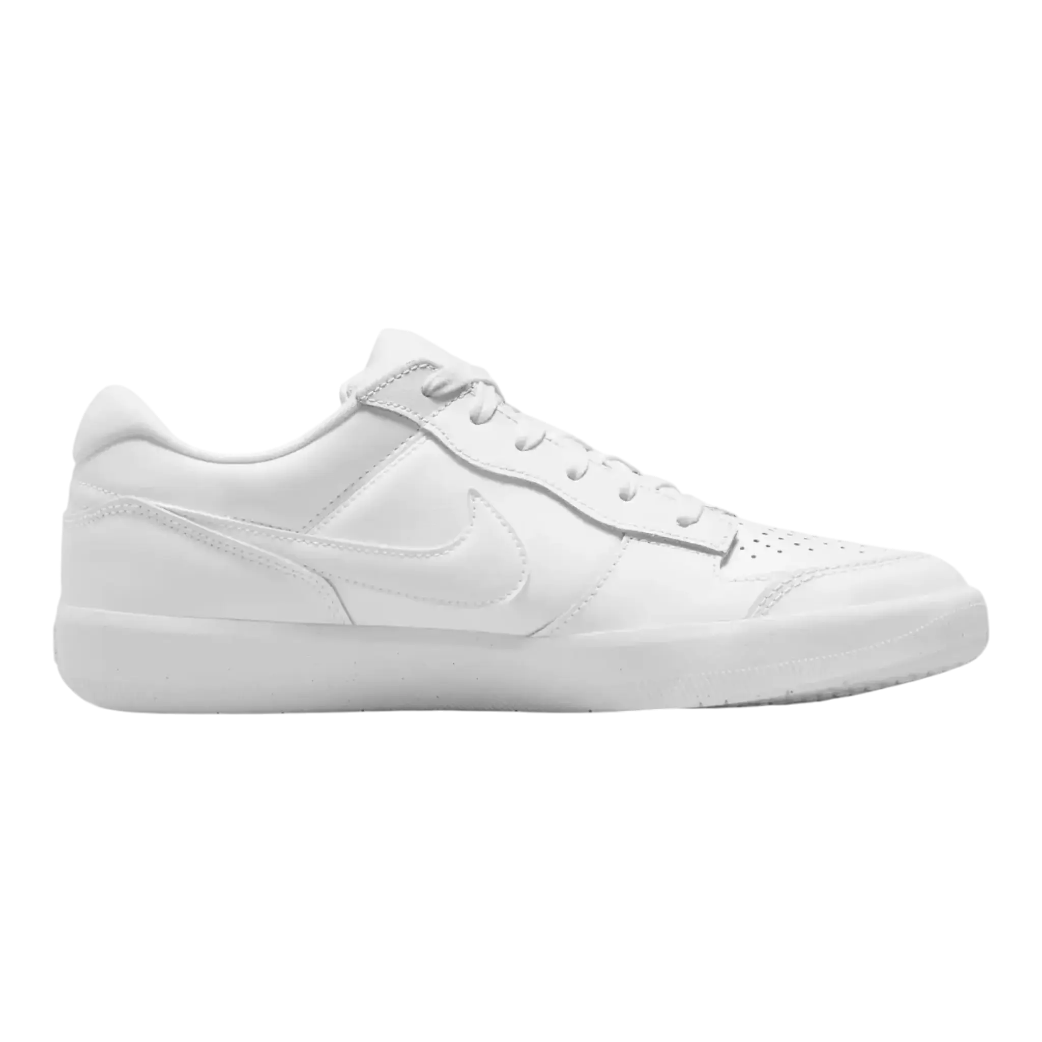 Nike SB Force 58 Premium Men Sneakers White Leather Skateboard Shoes