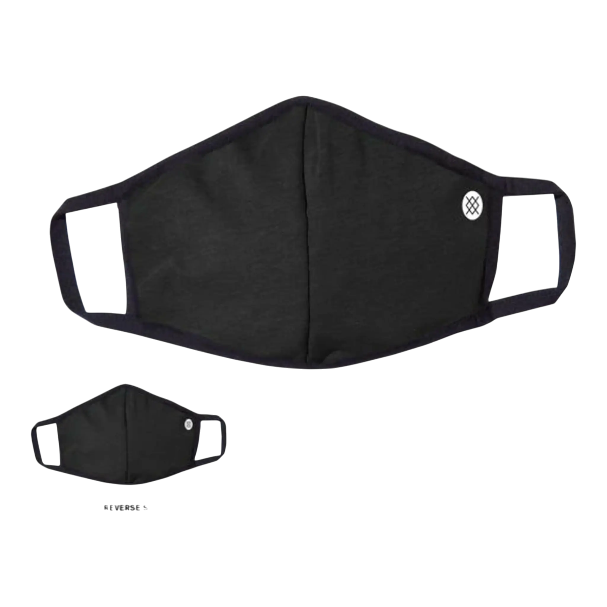 Stance Solid Adjustable Adults Men's Face Mask — Black