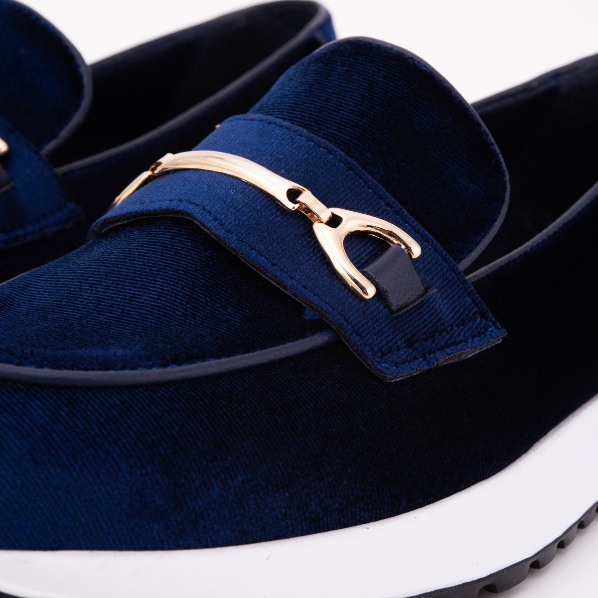 Vinci Leather The Milan Navy Blue Leather Women Sneaker – product view 4
