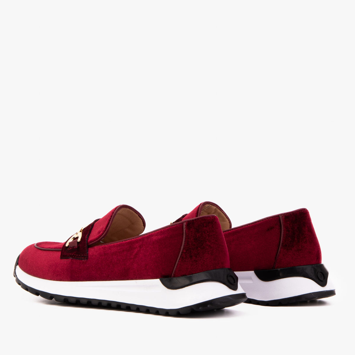 Vinci Leather The Milan Burgundy Leather Women Sneaker – product view 7