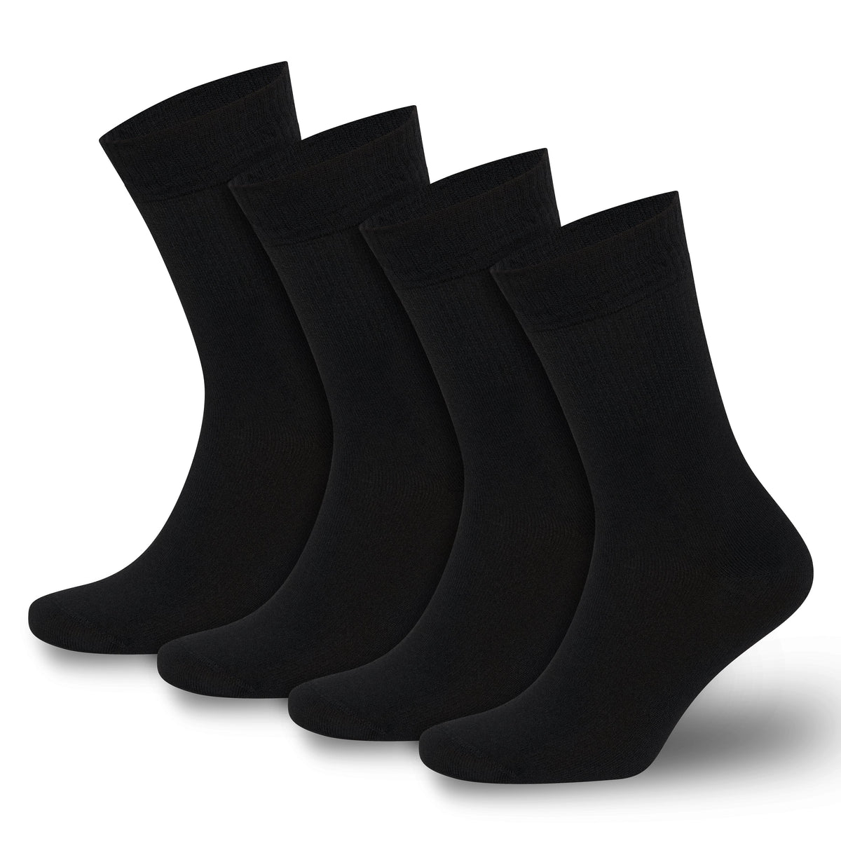 Men’s & Women’s Bamboo Diabetic Crew Socks 4-Pack – product view 24