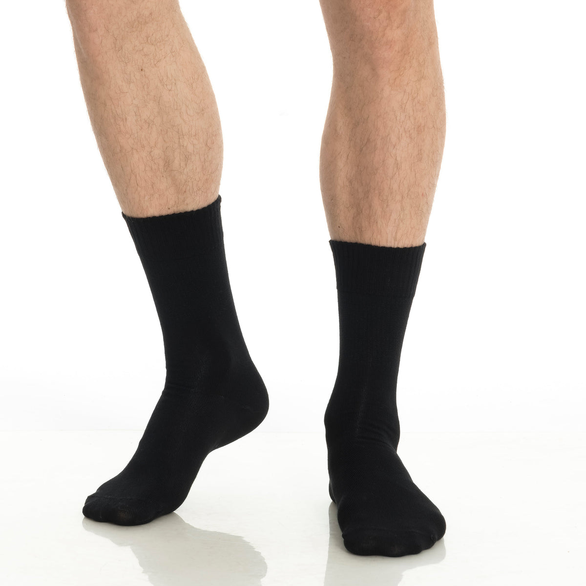 Men’s & Women’s Bamboo Diabetic Crew Socks 4-Pack – product view 29