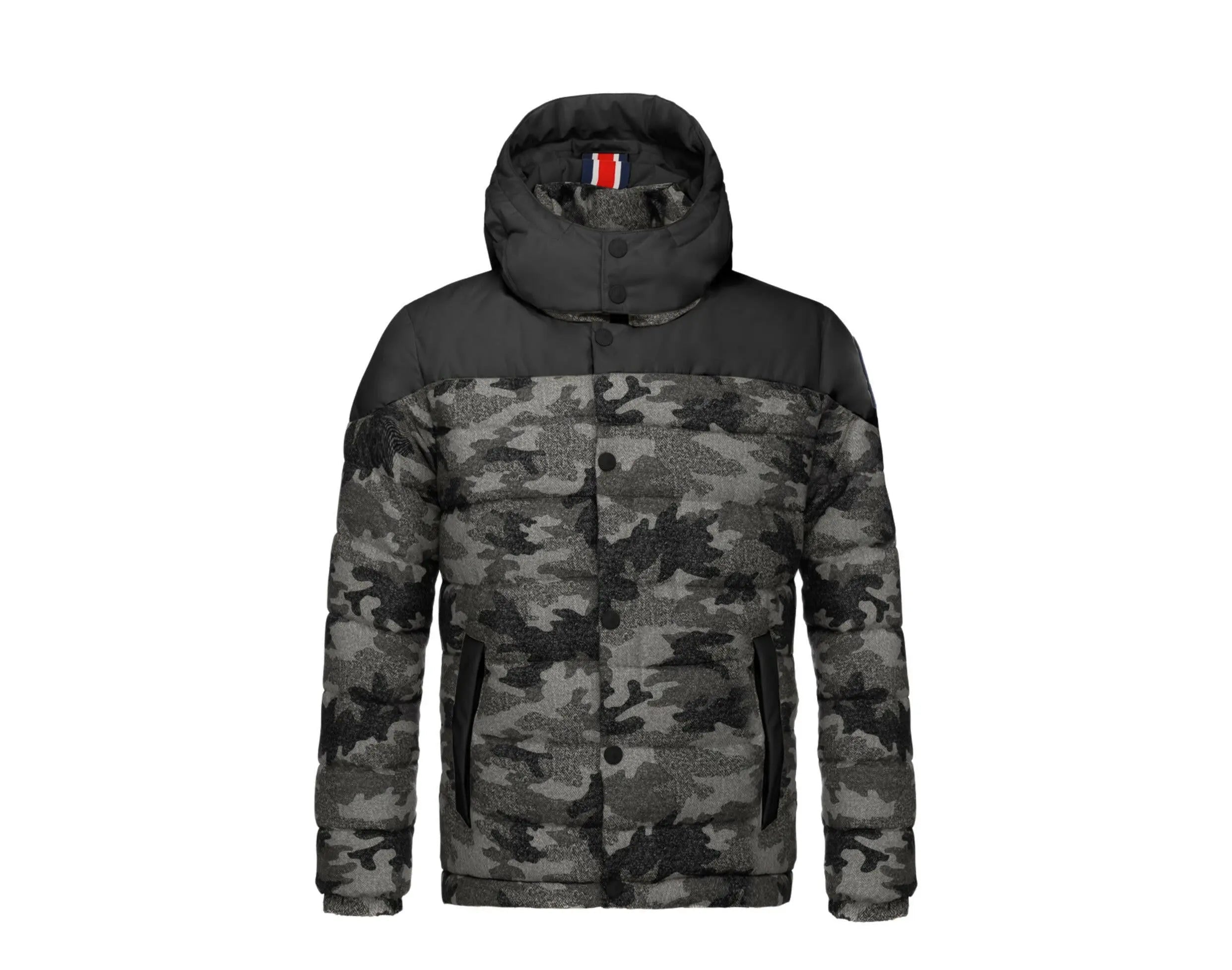Invicta Joey Hip-Length Men Puffer Jacket Anthracite/Dark Grey
