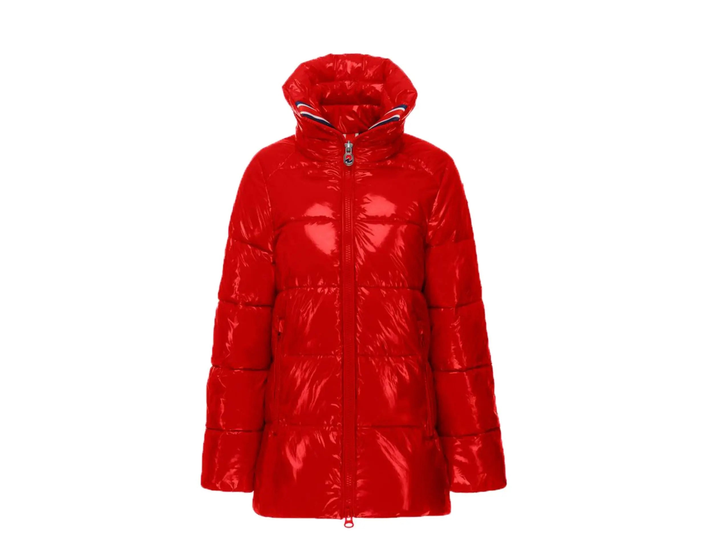 Invicta Leah Contemporary Stylish Coat Women Puffer Jacket Red