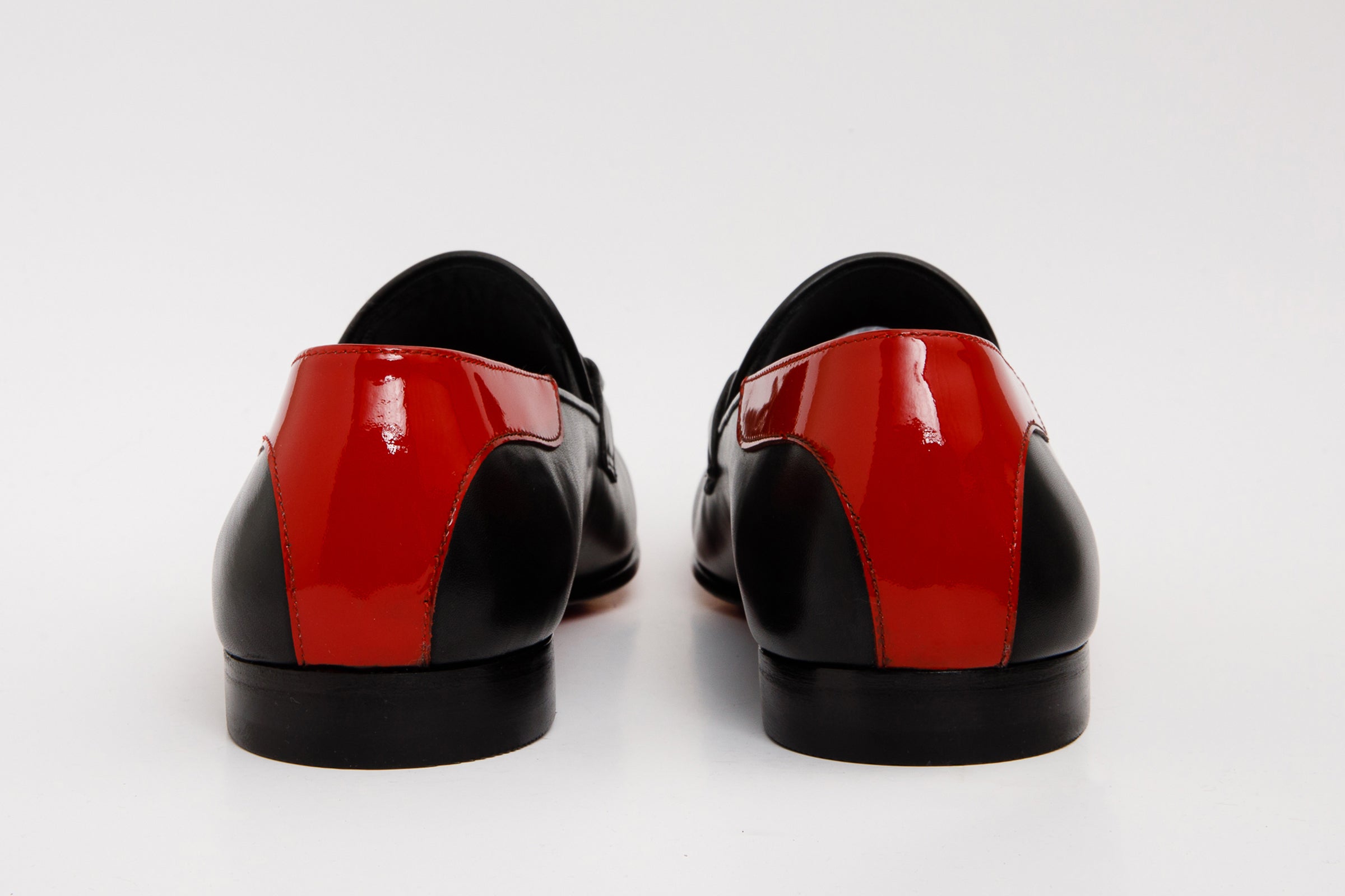 The Maratea Black Leather shoe Bit Loafer Men Shoe